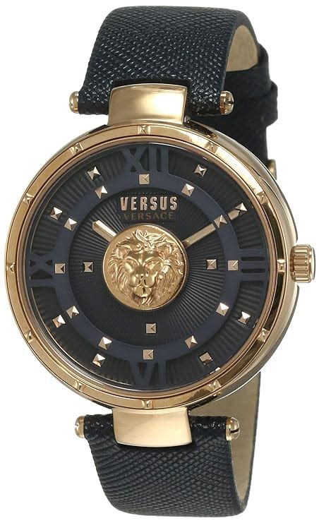 versace versus watch women's navy blue|versus versace watch price.